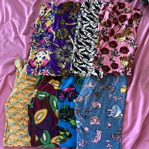 8 pairs lularoe leggings